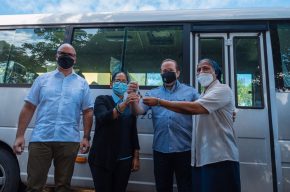 Ministro Paliza visita Hogar Escuela Luisa Ortea en Puerto Plata