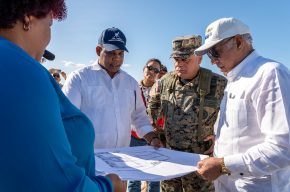 Ministros Administrativo de la Presidencia y de Defensa supervisan construcción de mercados binacionales en la frontera RD-Haití