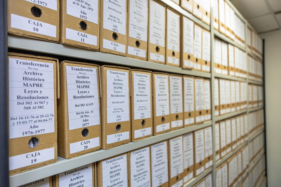 Documentos del archivo histórico del Palacio Nacional son transferidos al Archivo General de la Nación (AGN)
