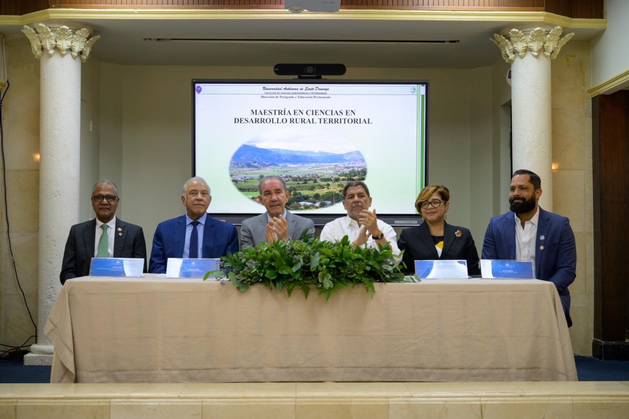 Gobierno lanza Maestría en Desarrollo Rural Territorial para transformar los campos dominicanos