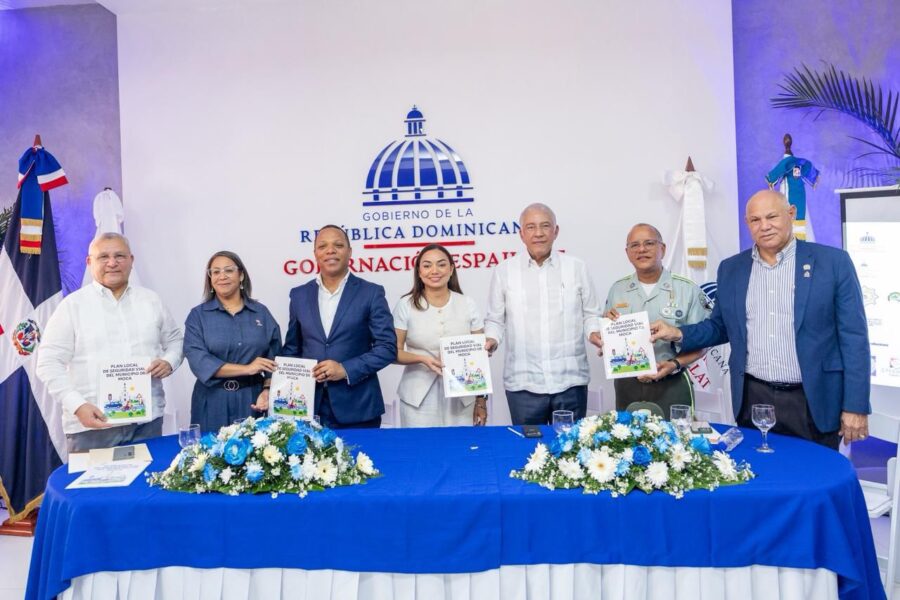 Autoridades presentan en Moca el Plan Local de Seguridad Vial, una iniciativa para reducir muertes causadas por accidentes de tránsito