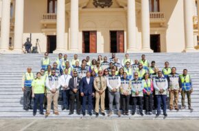 Palacio Nacional se une al quinto simulacro de Evacuación Sísmica