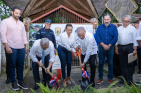 Gobierno da primer picazo y deja iniciados los trabajos de construcción del Parque Lineal ZooBotánico Municipal de Moca
