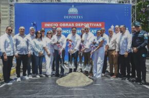 Ministros Kelvin Cruz y Andrés Bautista anuncian obras deportivas en Espaillat con una inversión de RD$415 millones