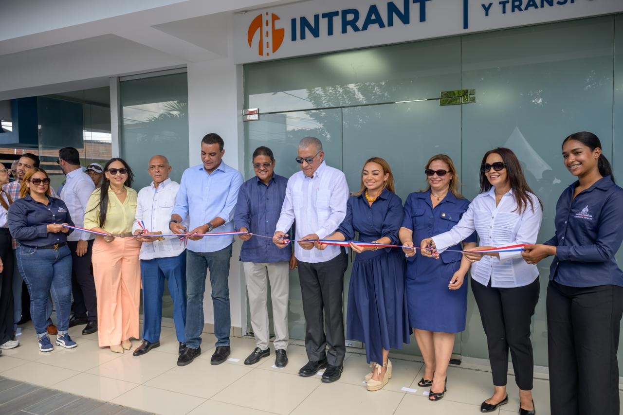 Nueva oficina de INTRANT impactará a más 66,000 ciudadanos del municipio de Moca y zonas aledañas